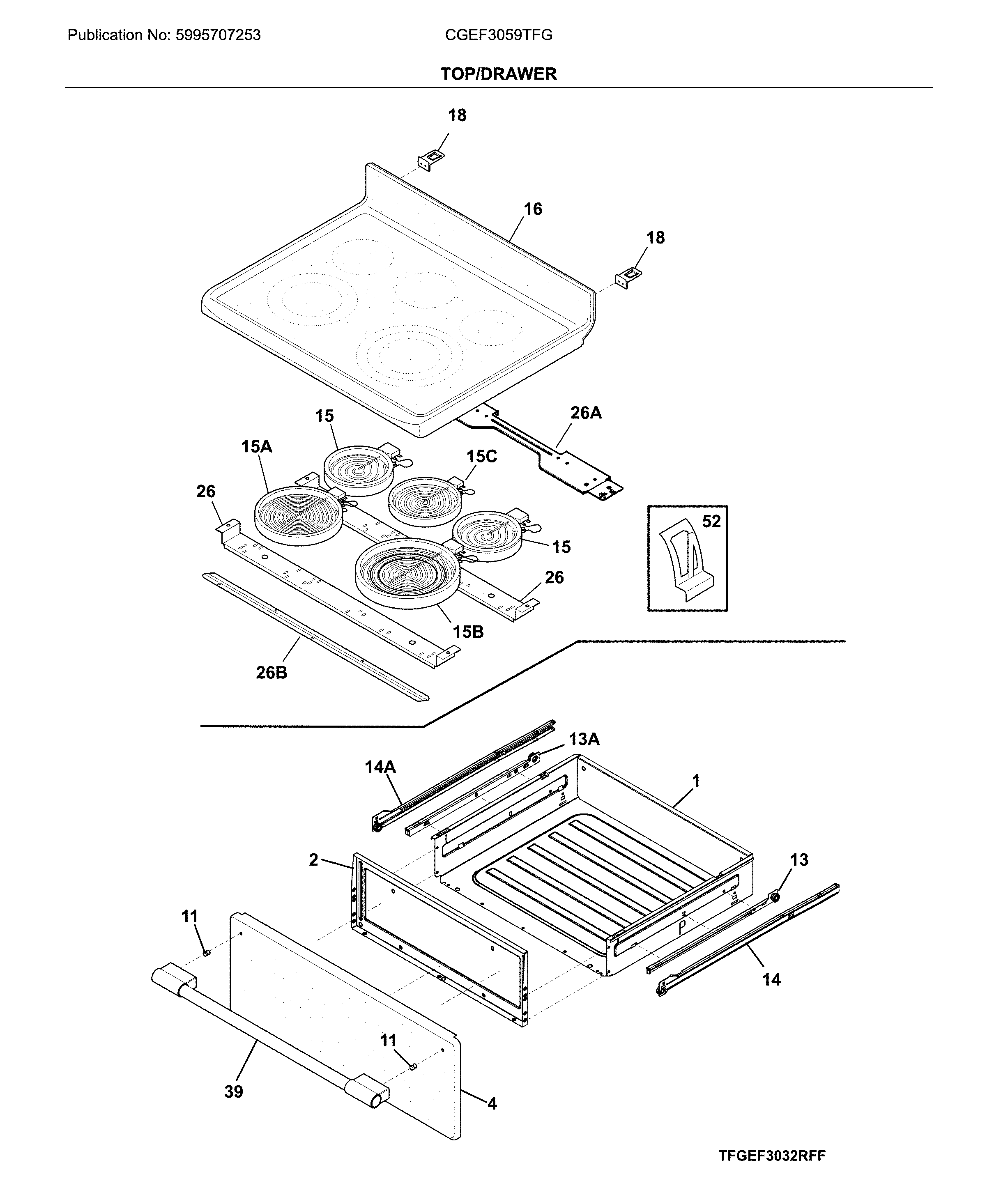 Top/drawer
