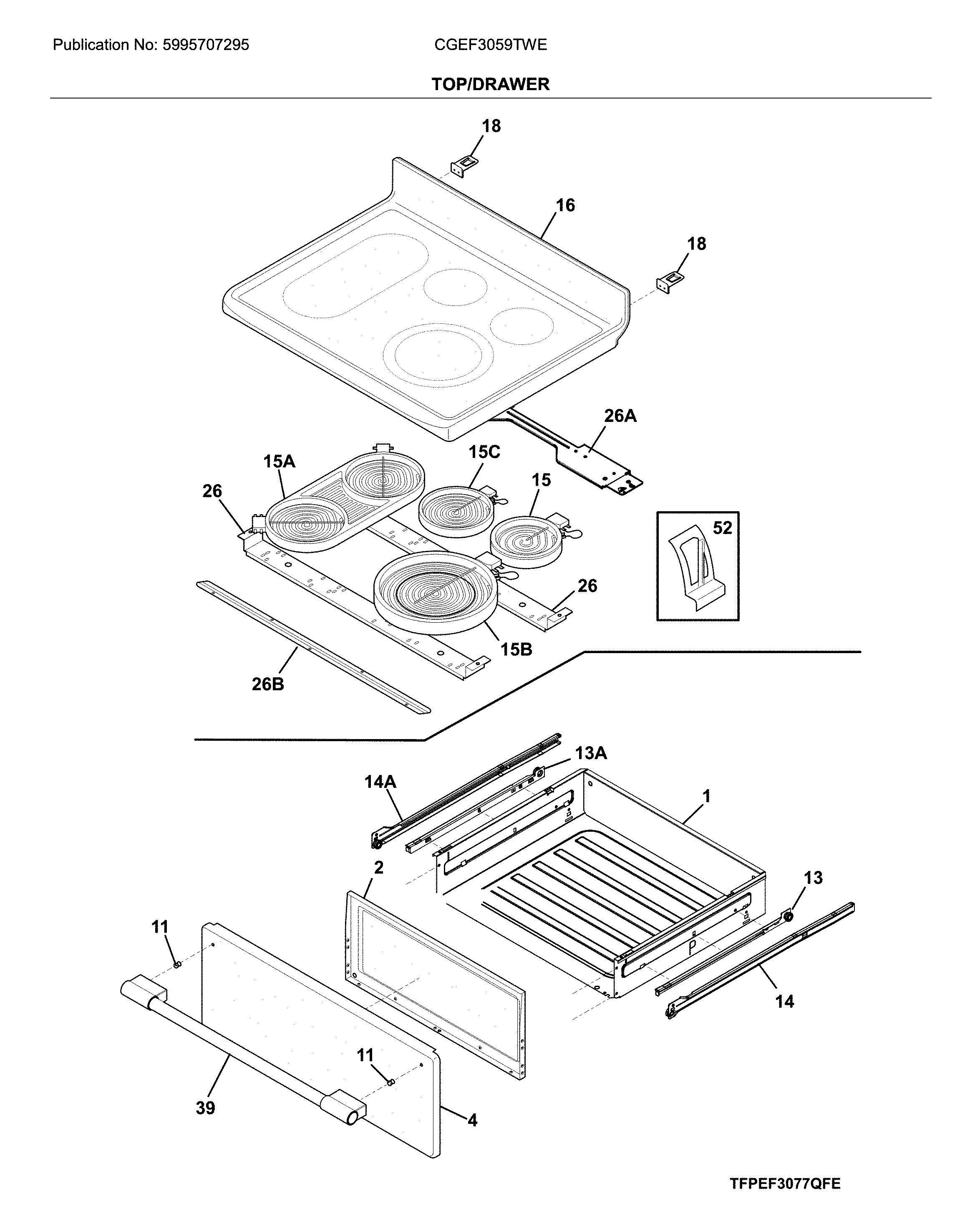 Top/drawer
