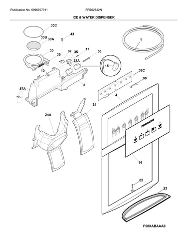 Ice & water dispenser