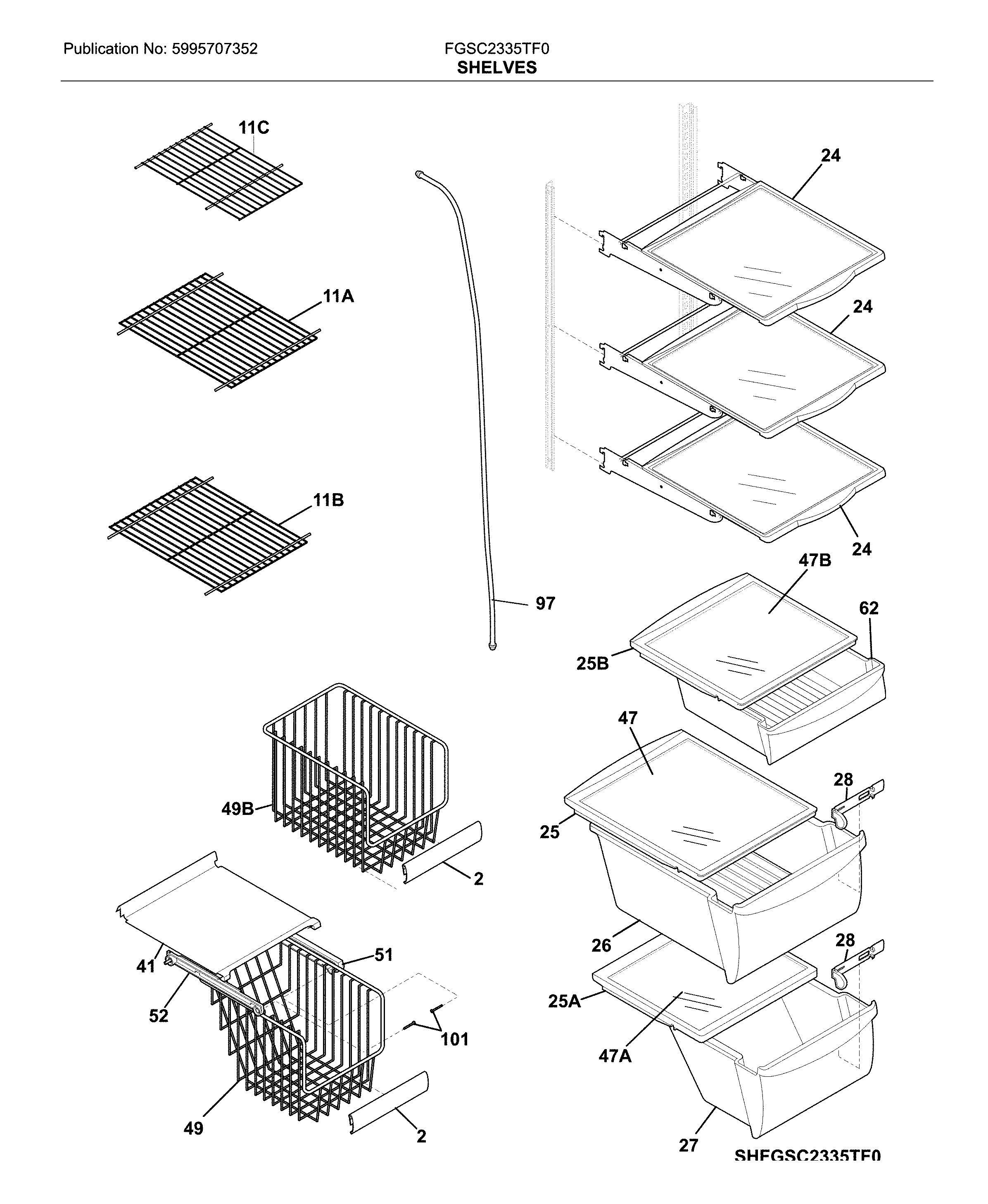 Shelves