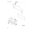 Frigidaire FFEF3010UBB backguard diagram