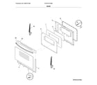 Frigidaire FFEF3010UBB door diagram