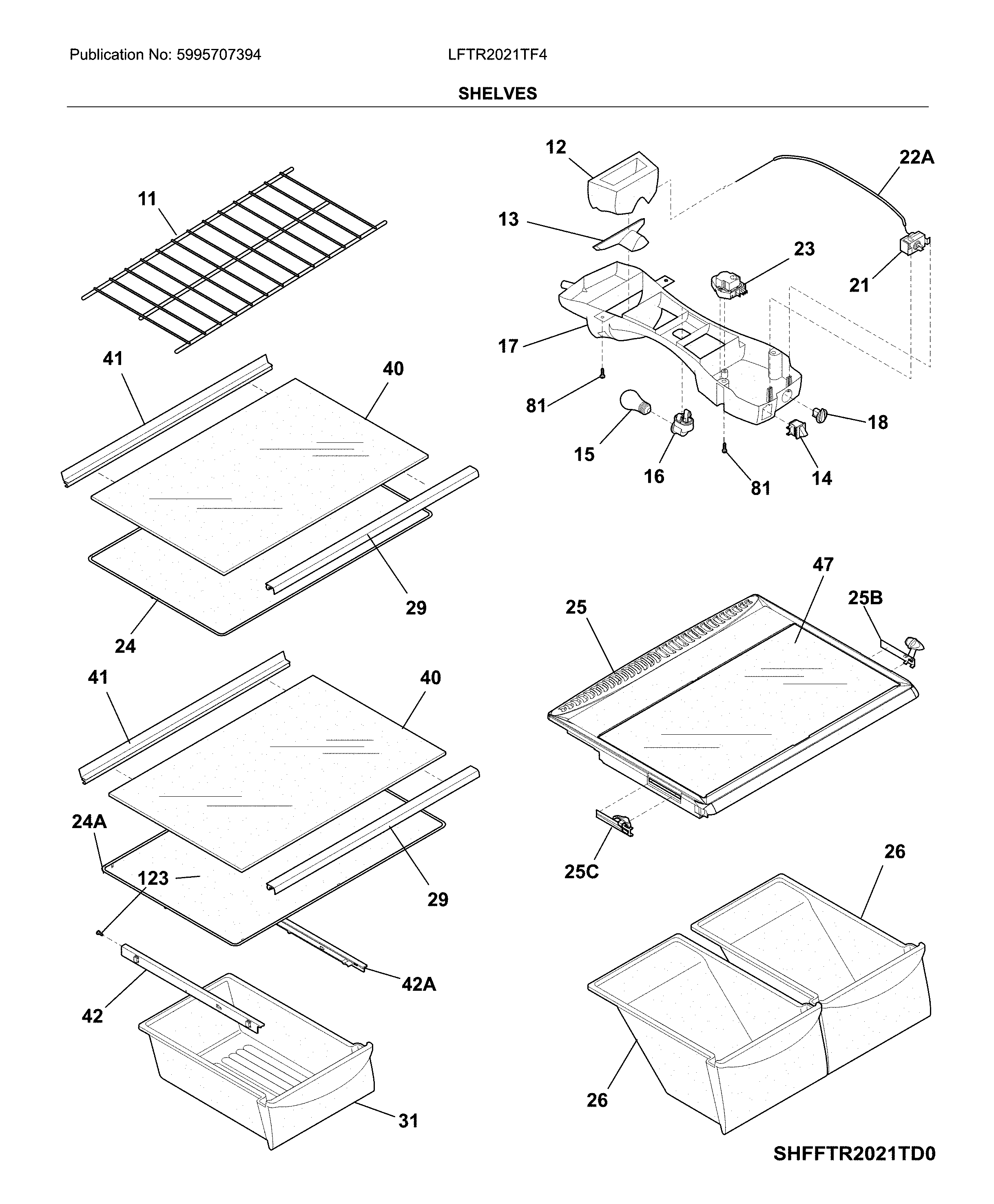 Shelves