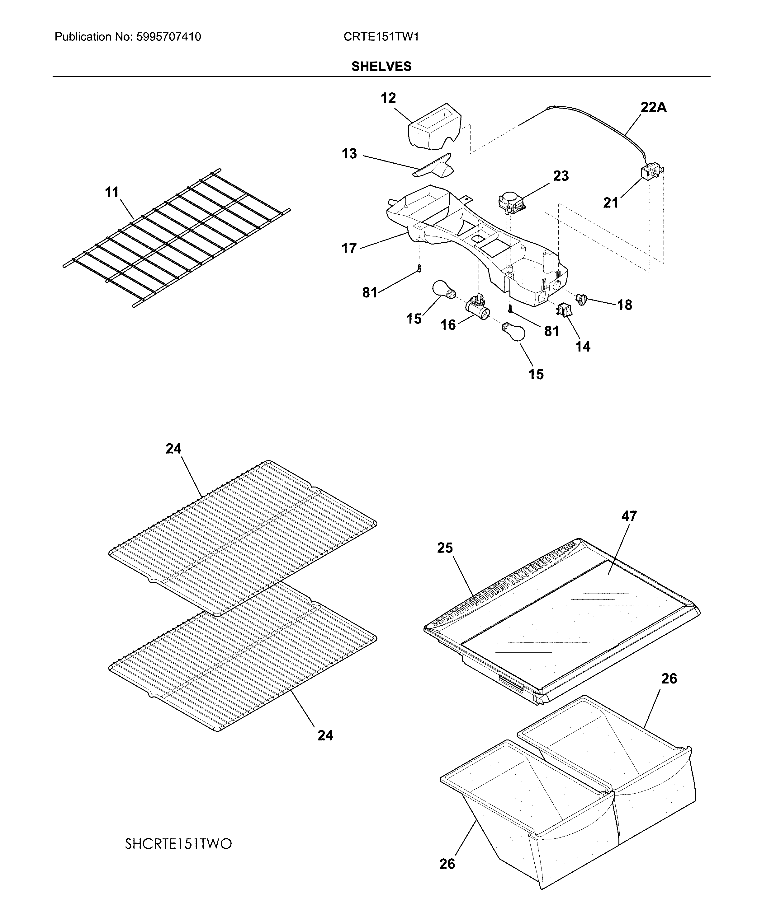 Shelves