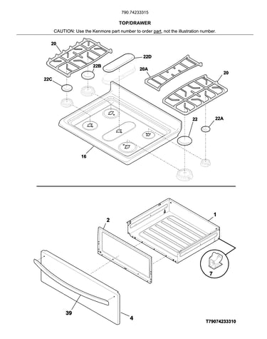 Top/drawer