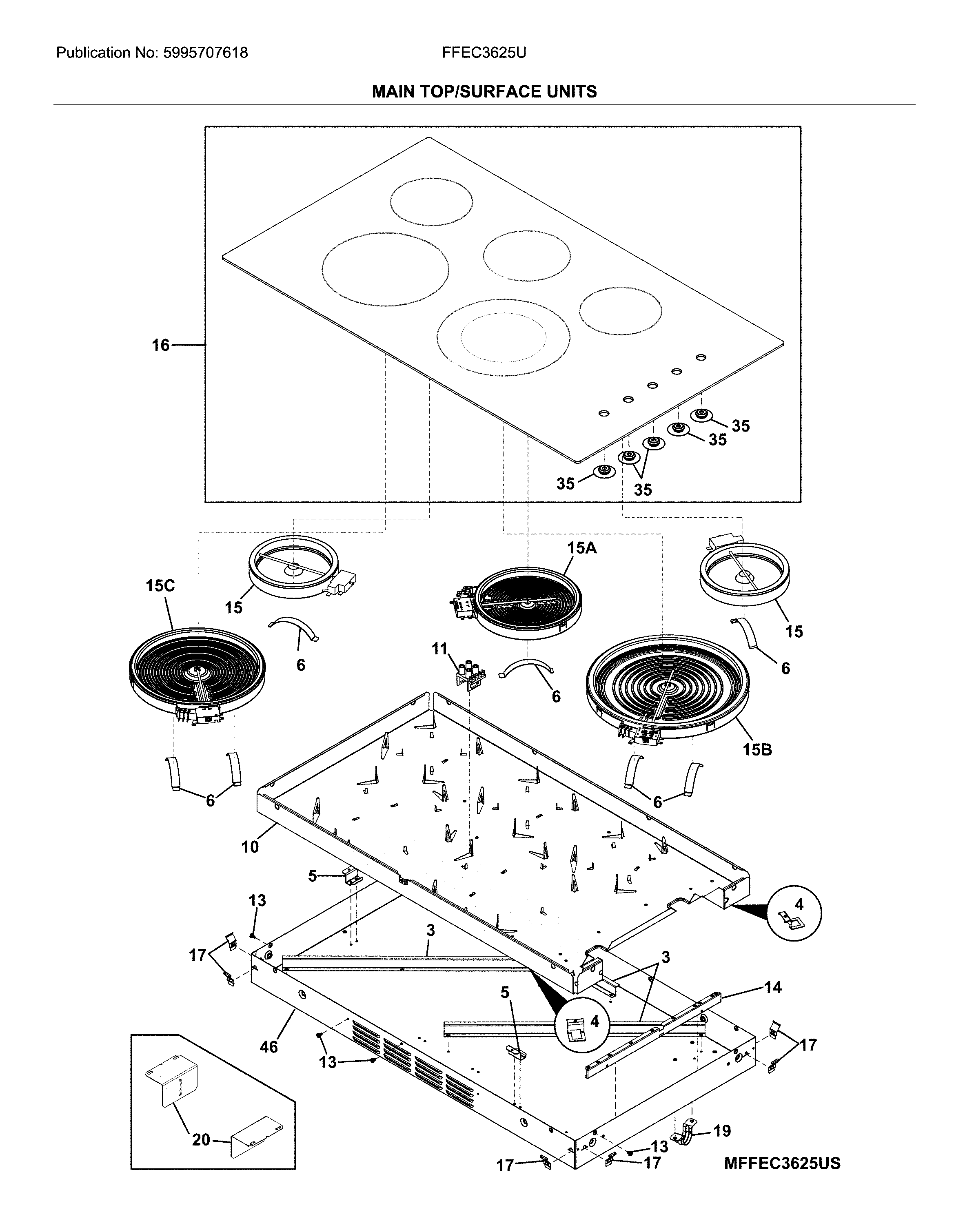 MAIN TOP/SURFACE UNITS