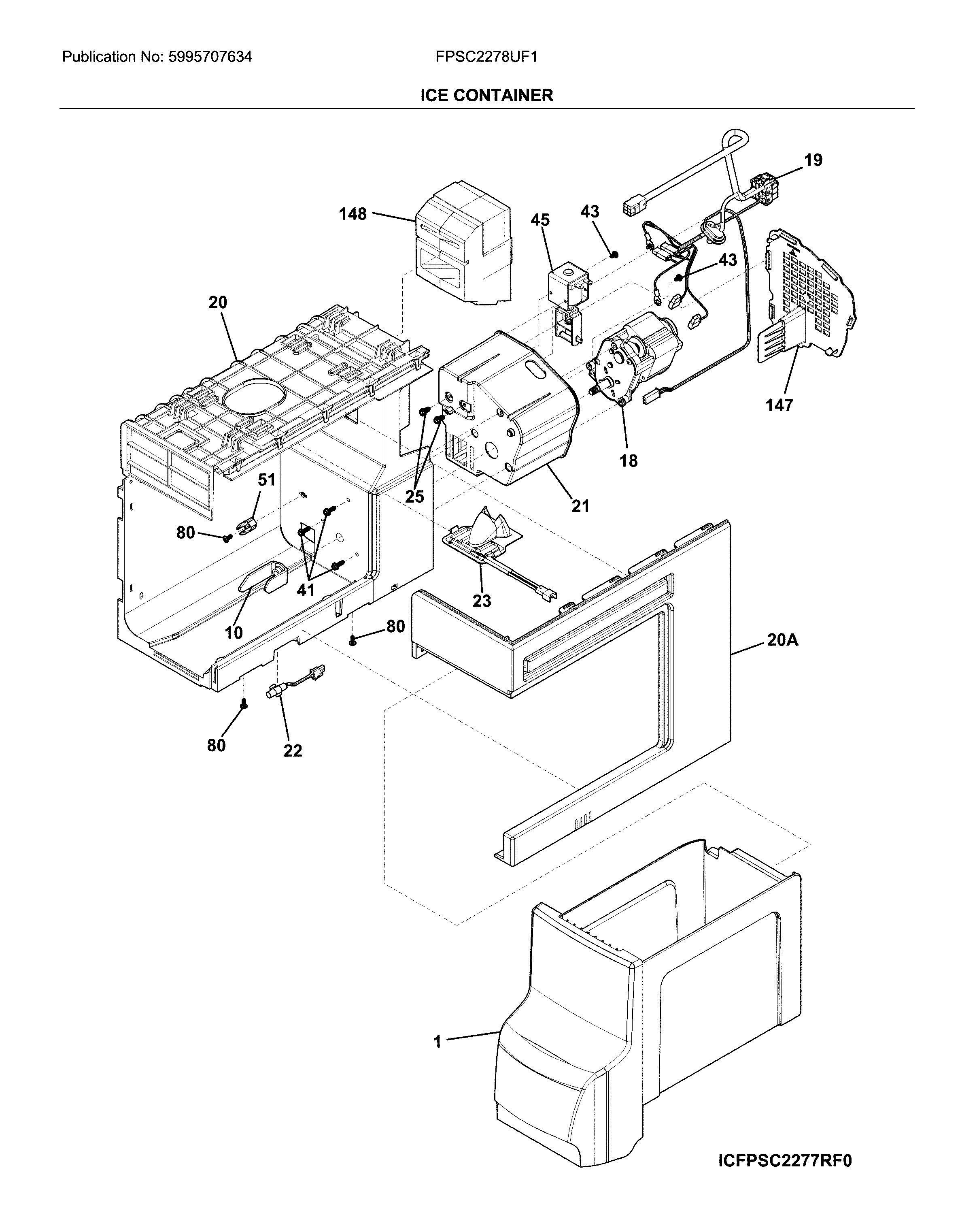 Ice container