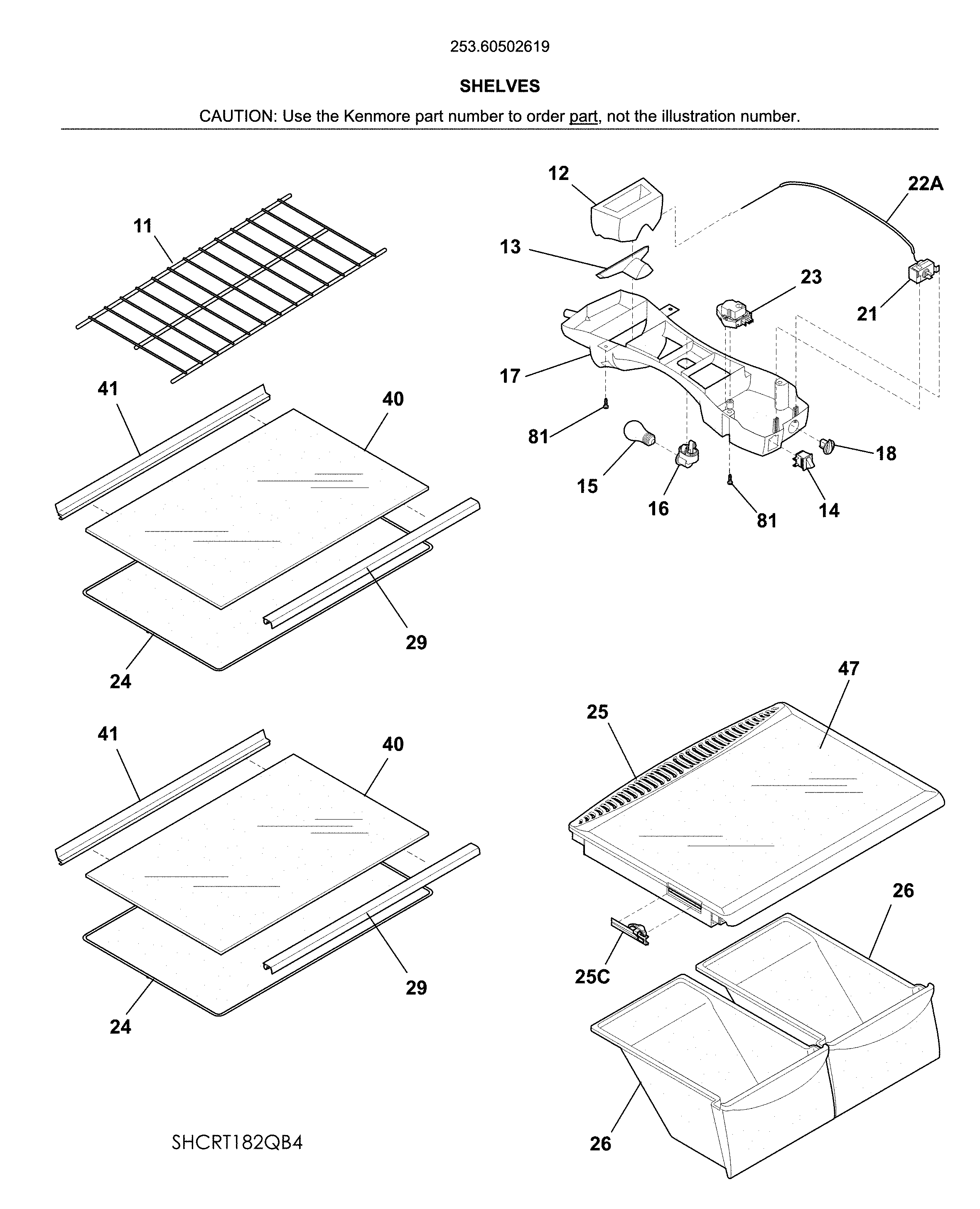 Shelves