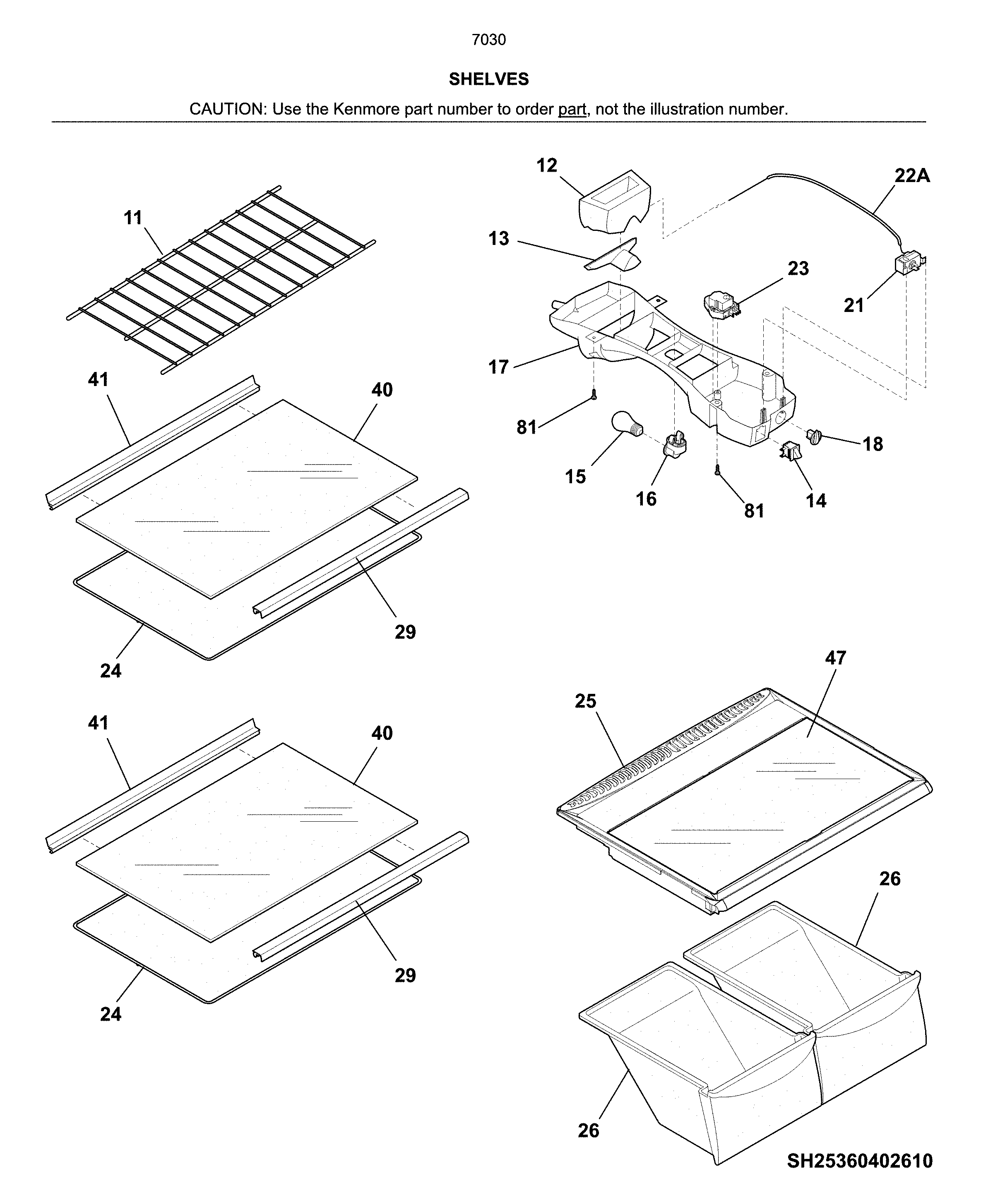 Shelves
