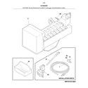 Kenmore 25370309612 ice maker diagram