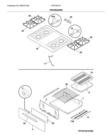 Top/drawer