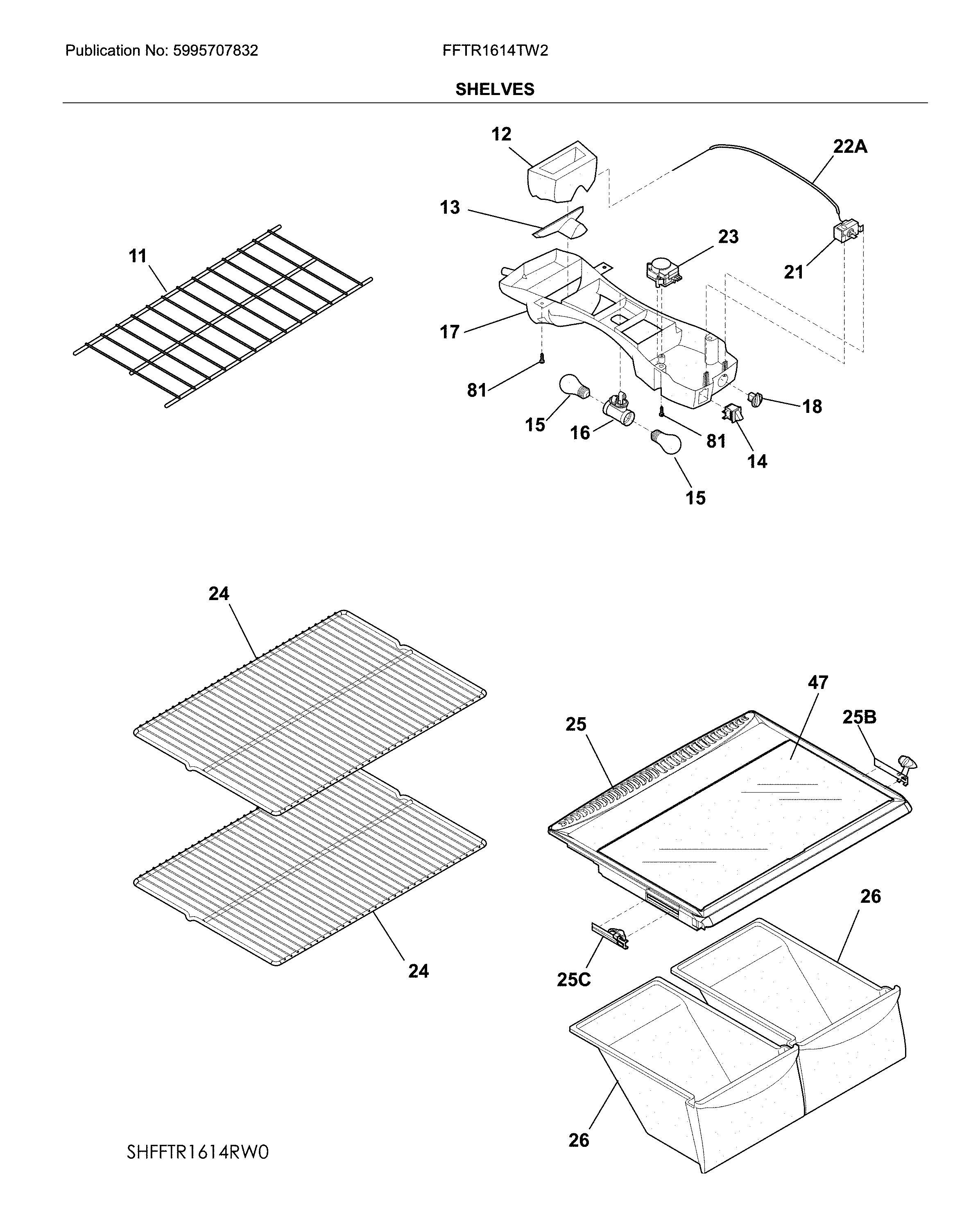 Shelves