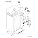 Frigidaire FFTR1814TB4 cabinet diagram