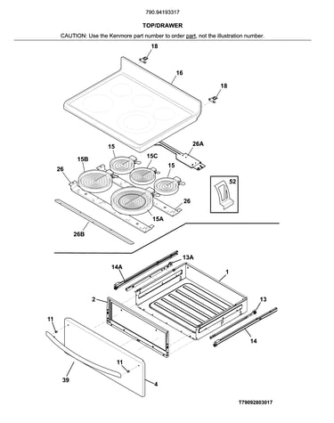 Top/drawer