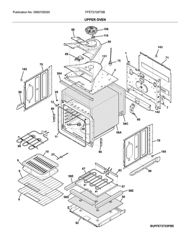 Upper oven