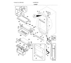 Electrolux E32AR85PQSF cabinet diagram