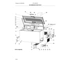 Frigidaire FFFC13M4TW0 recommended spare parts diagram