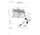 Frigidaire FFFC15M4TW0 recommended spare parts diagram
