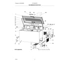 Frigidaire FFFC20M4TW0 recommended spare parts diagram
