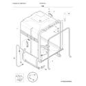 Frigidaire FFCD2413US1A tub diagram