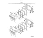 Kenmore 79049413315 doors diagram