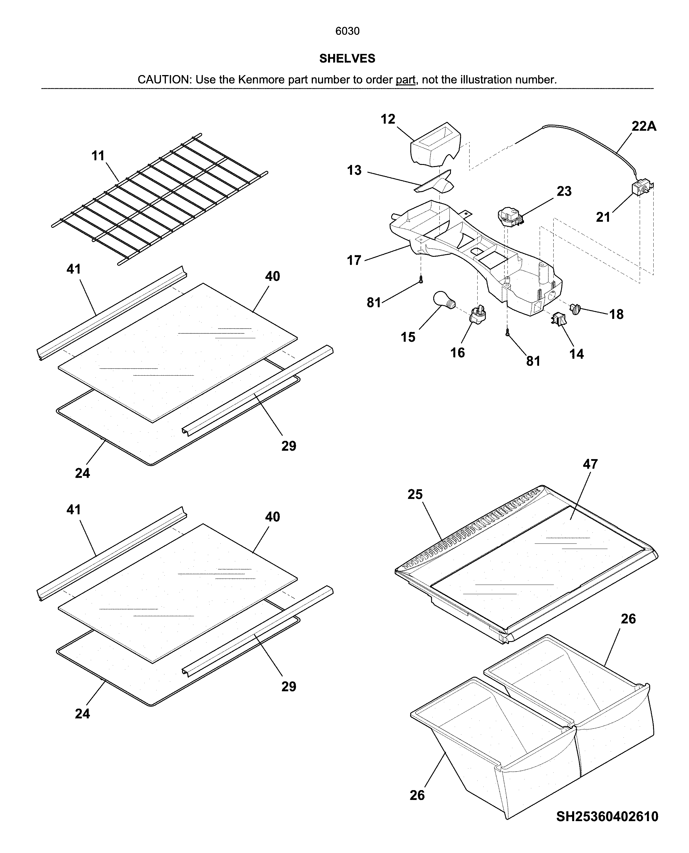 Shelves