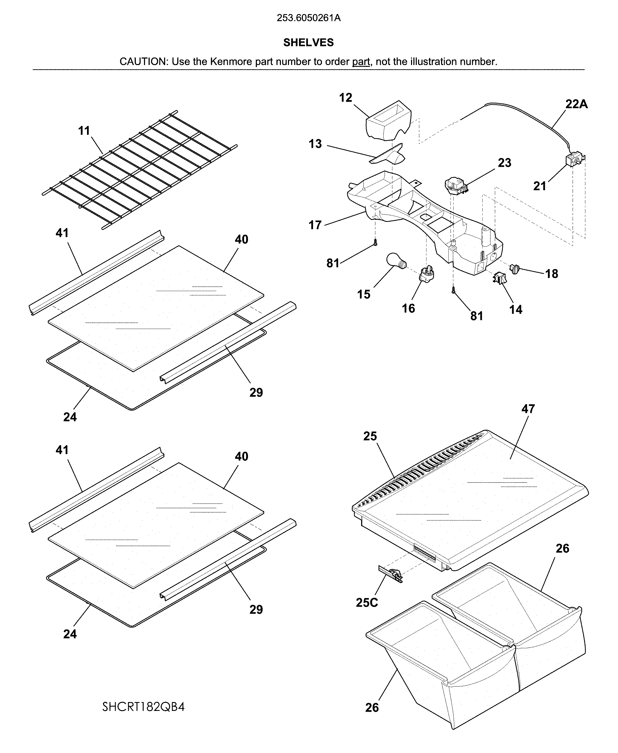 Shelves
