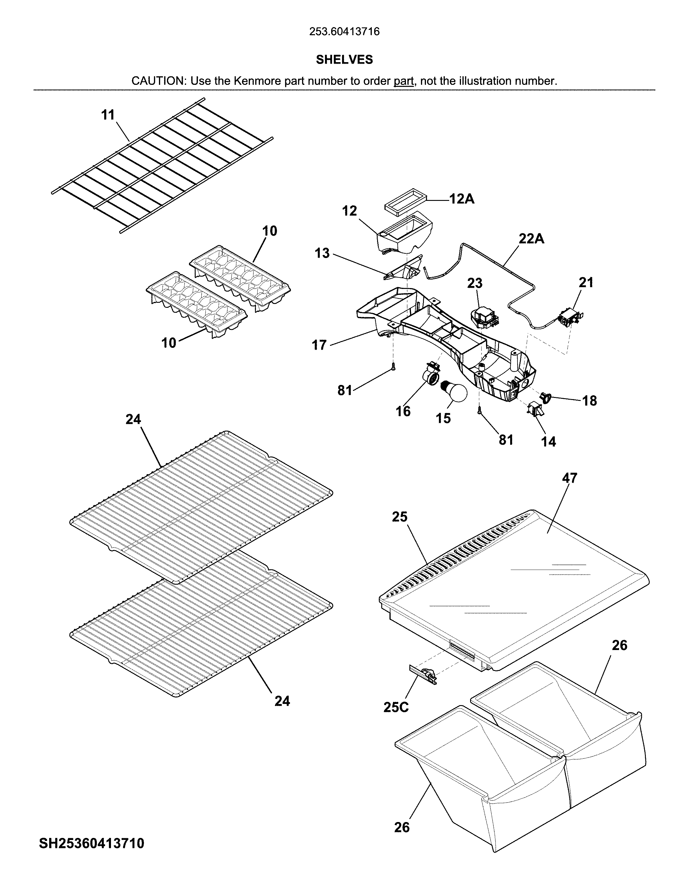 Shelves