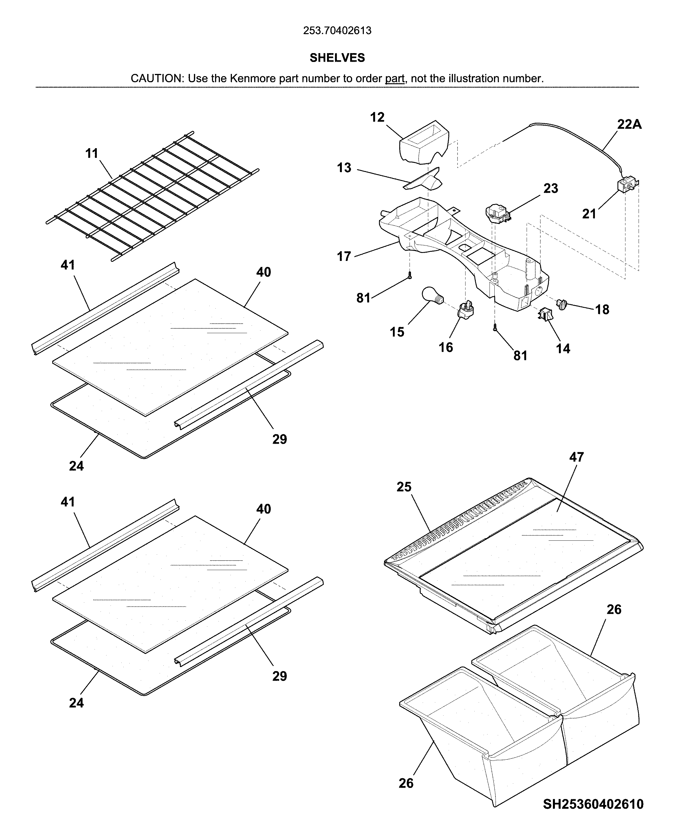 Shelves