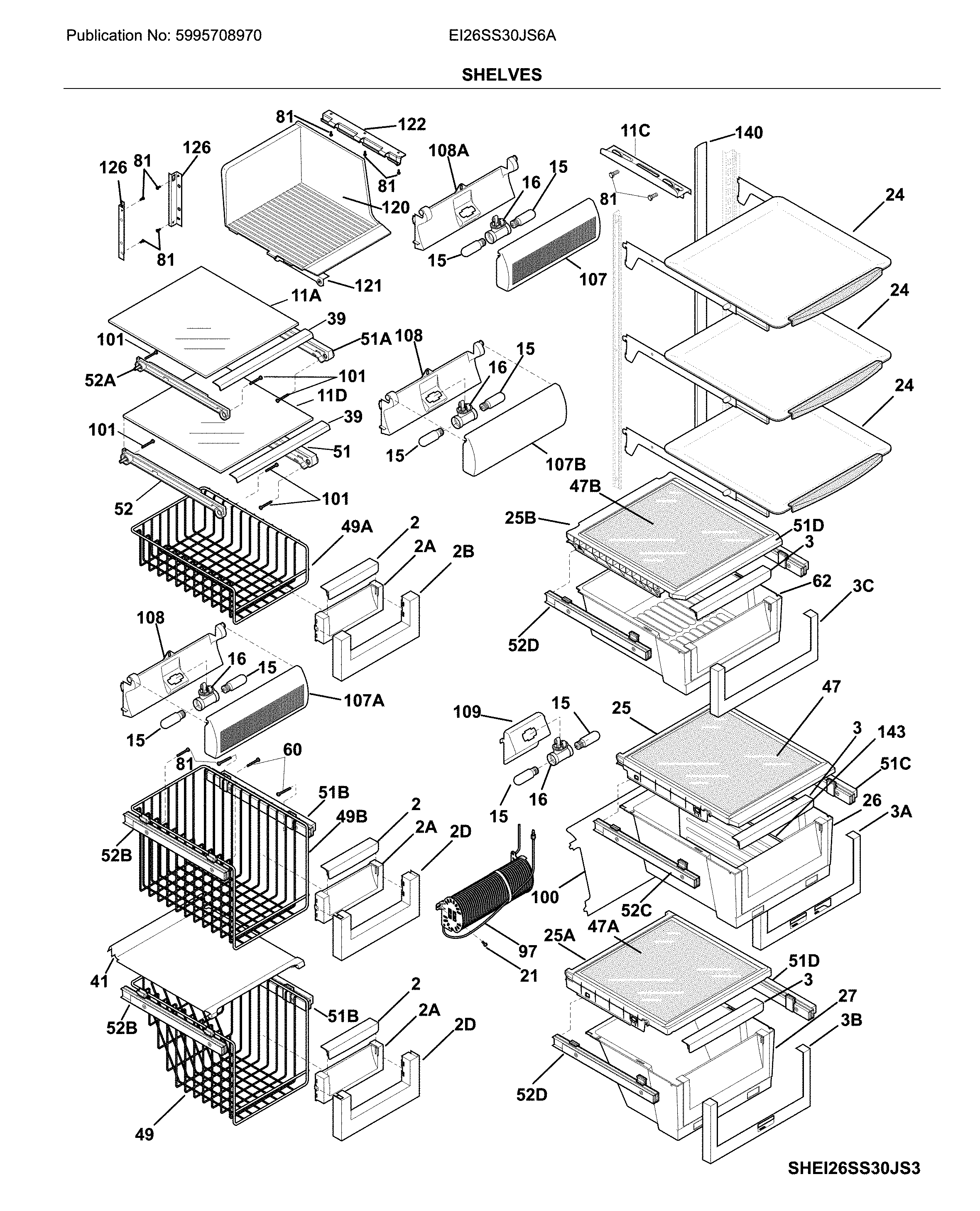 Shelves