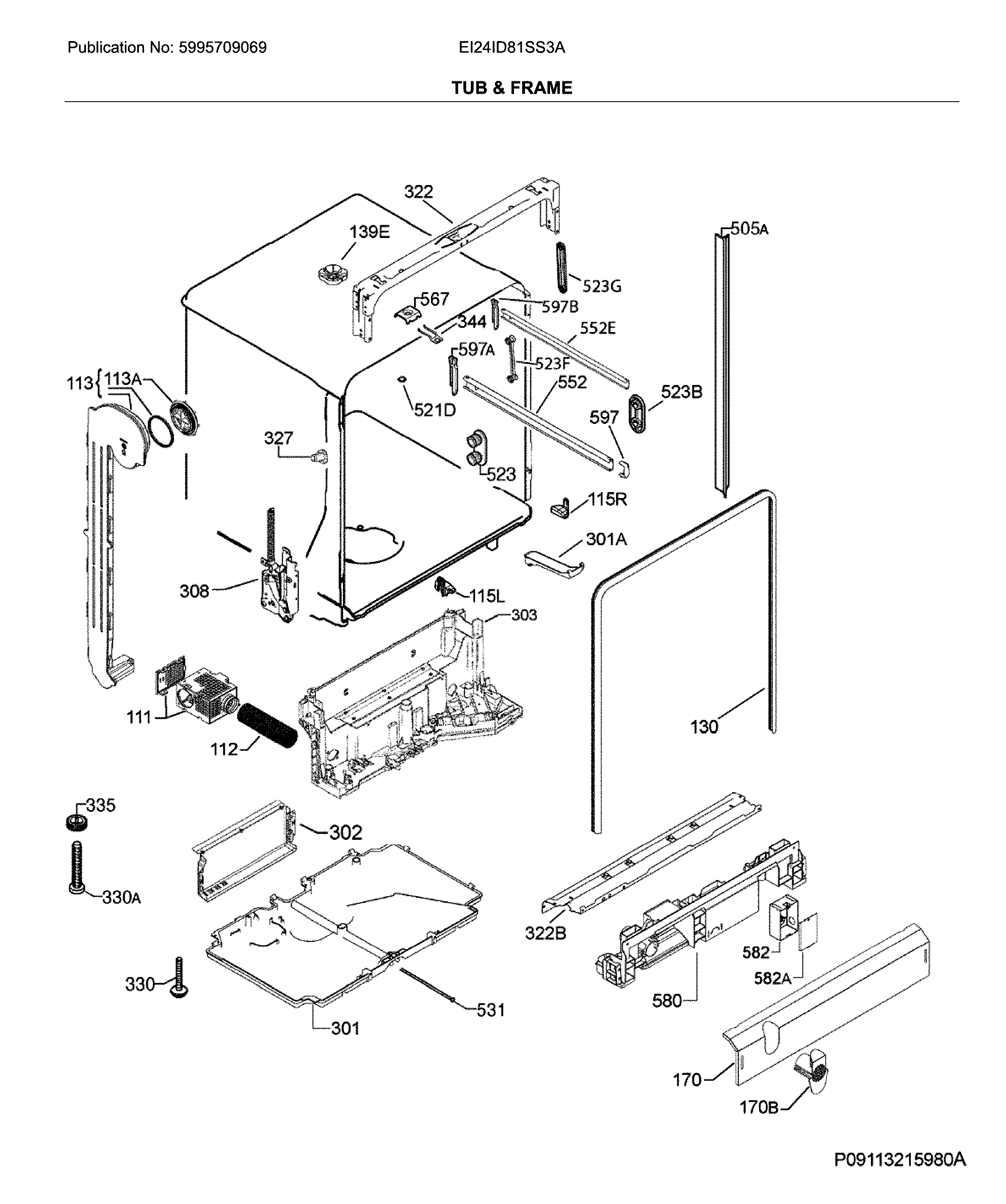 TUB & FRAME