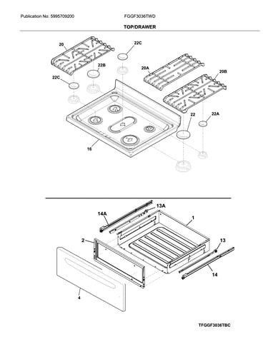 Top/drawer