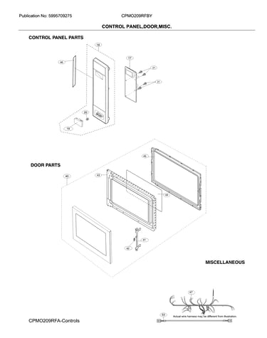 Control panel,door,misc