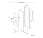 Frigidaire FFSC2323TS0 refrigerator door diagram