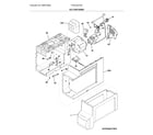 Frigidaire FFSC2323TS0 ice container diagram