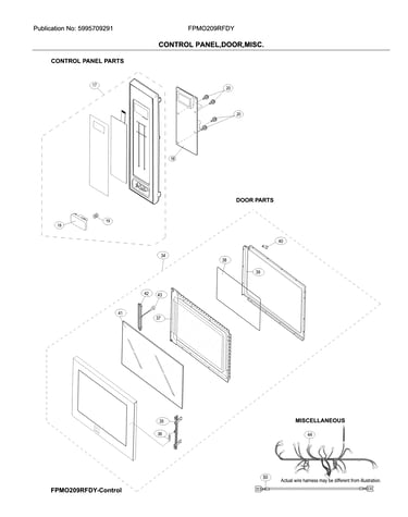 Control panel,door,misc