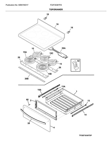 Top/drawer