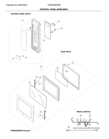 Control panel,door,misc