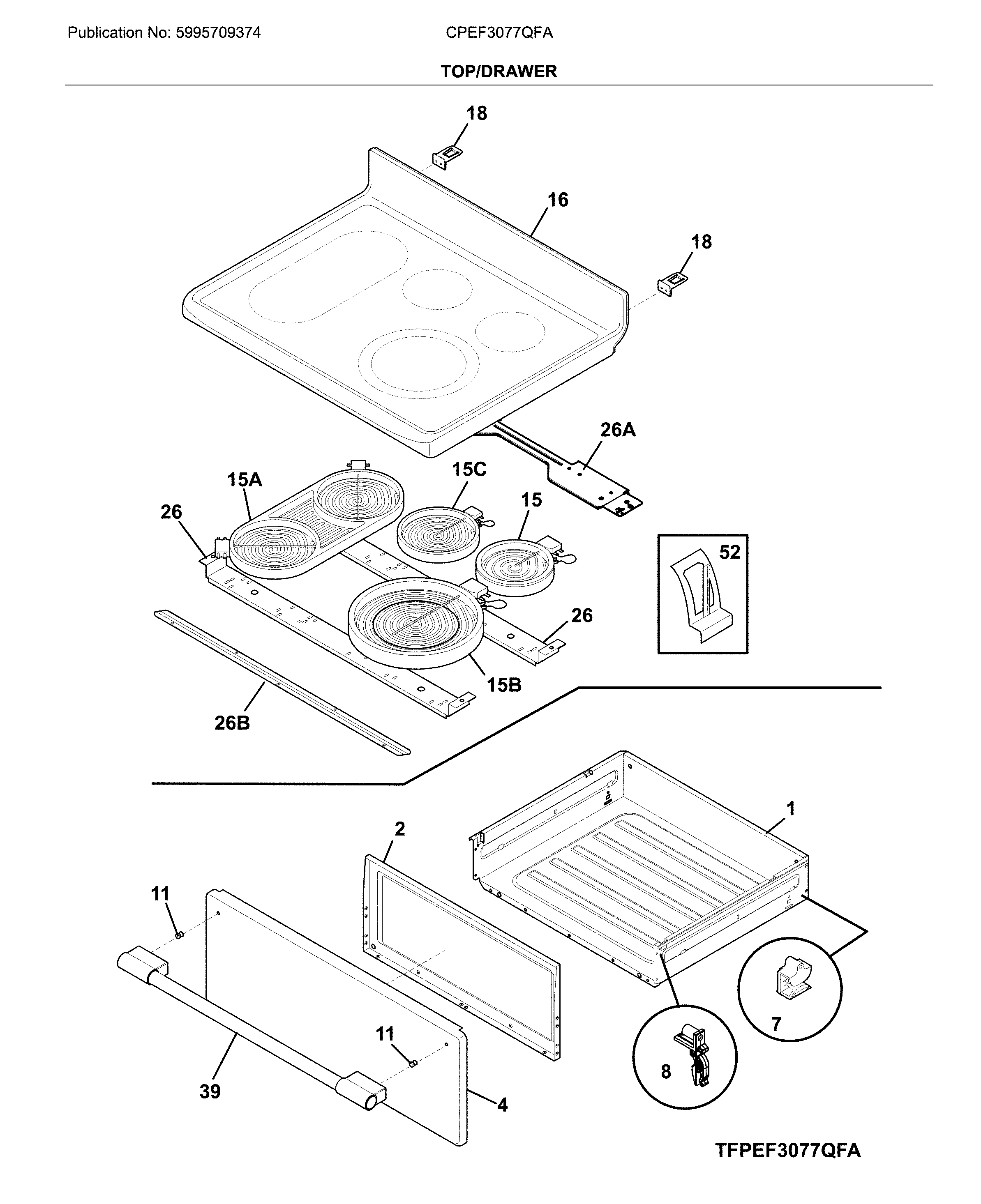 Top/drawer