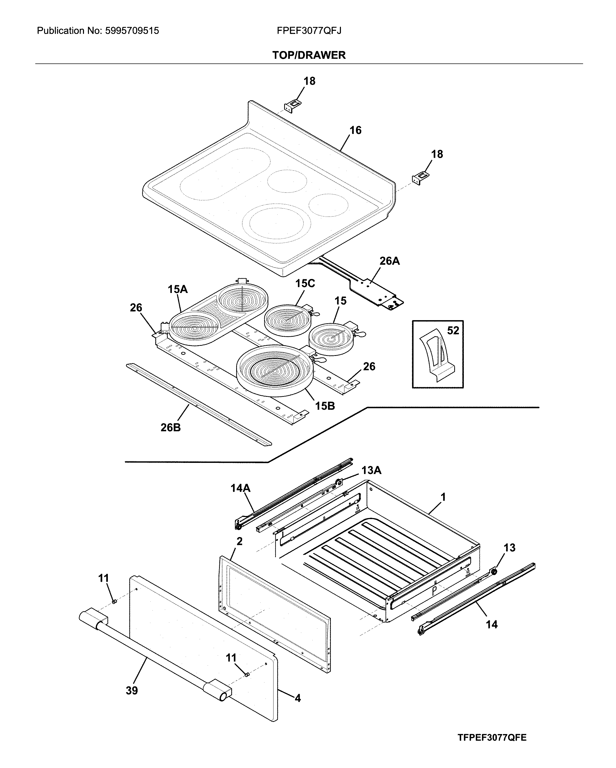 Top/drawer
