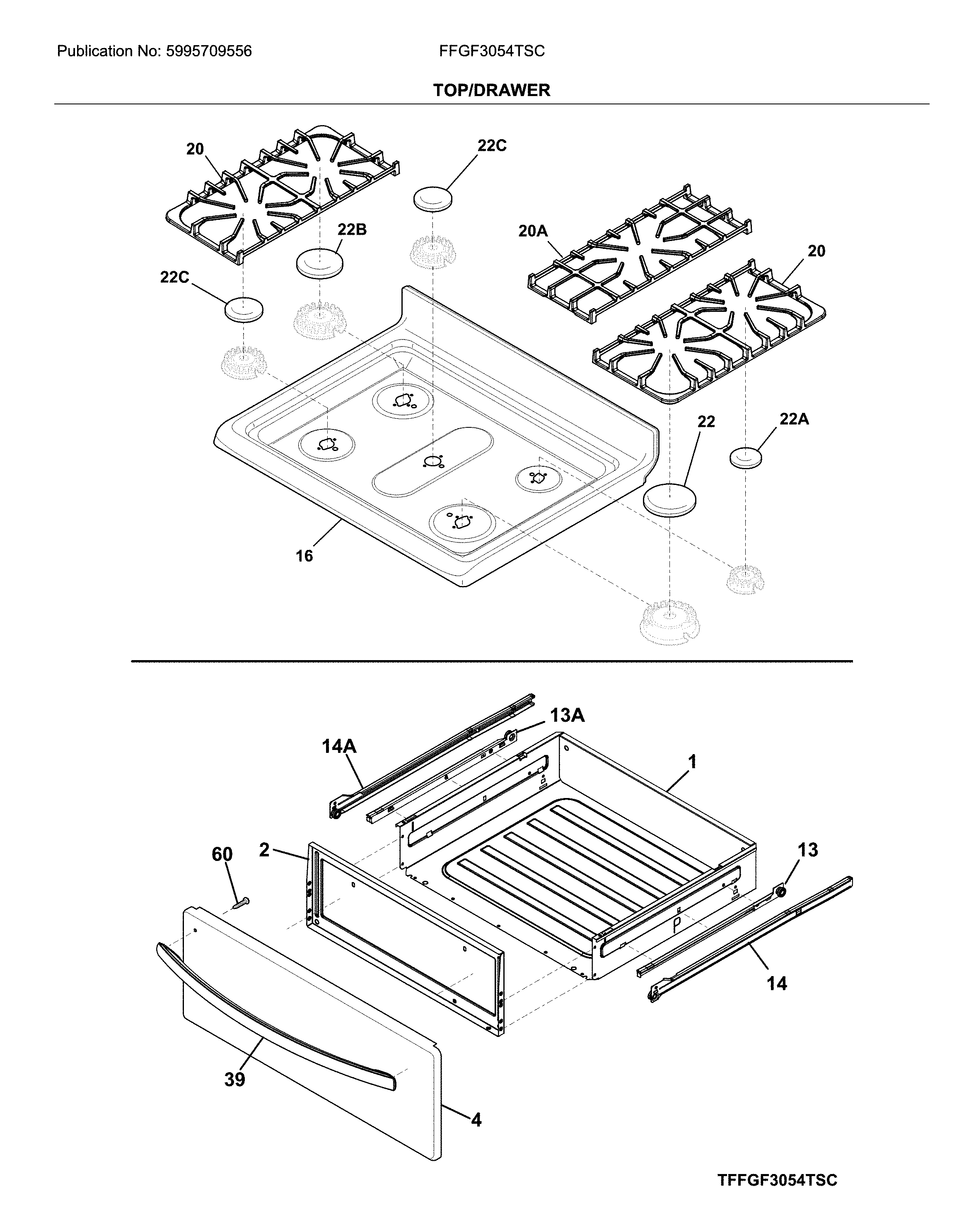 Top/drawer