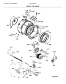 Motor/tub/drain