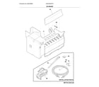 Frigidaire DGHX2355TF5 ice maker diagram