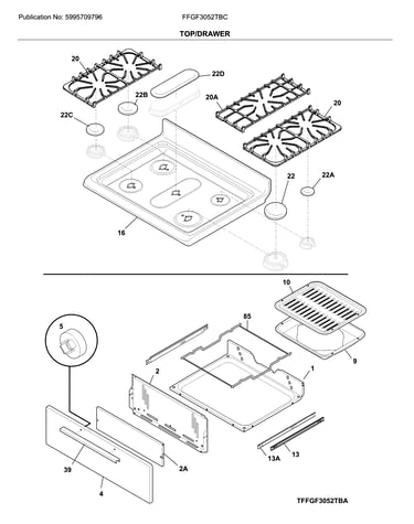 Top/drawer