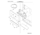 Frigidaire FGSC2335TD0 dispenser diagram