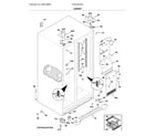 Frigidaire FFSC2323TS3 cabinet diagram