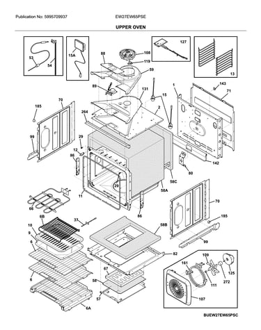 Upper oven
