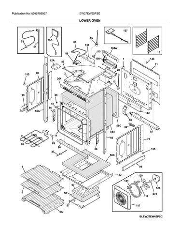 Lower oven