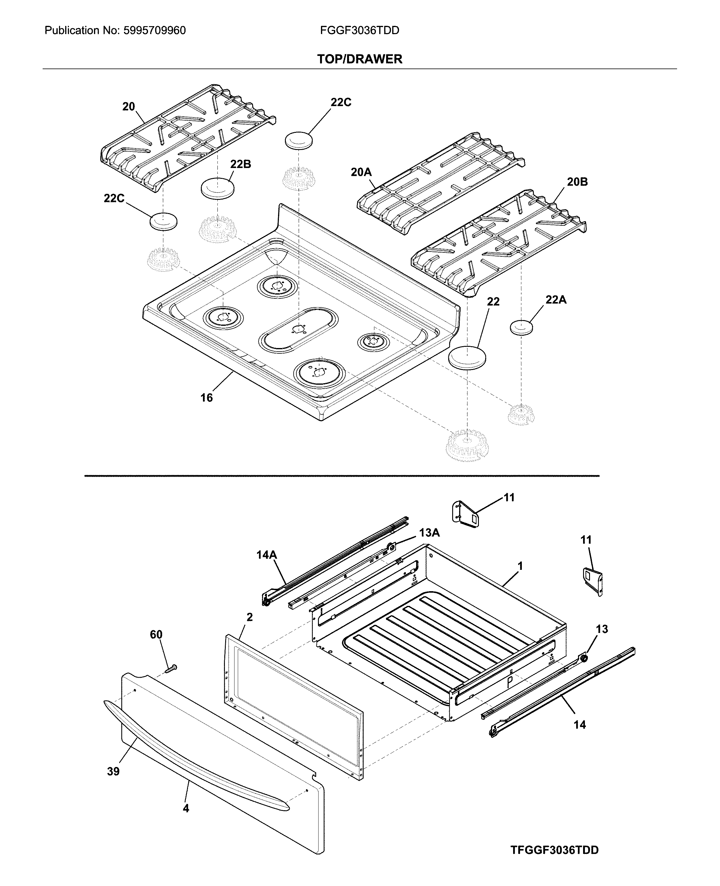 Top/drawer