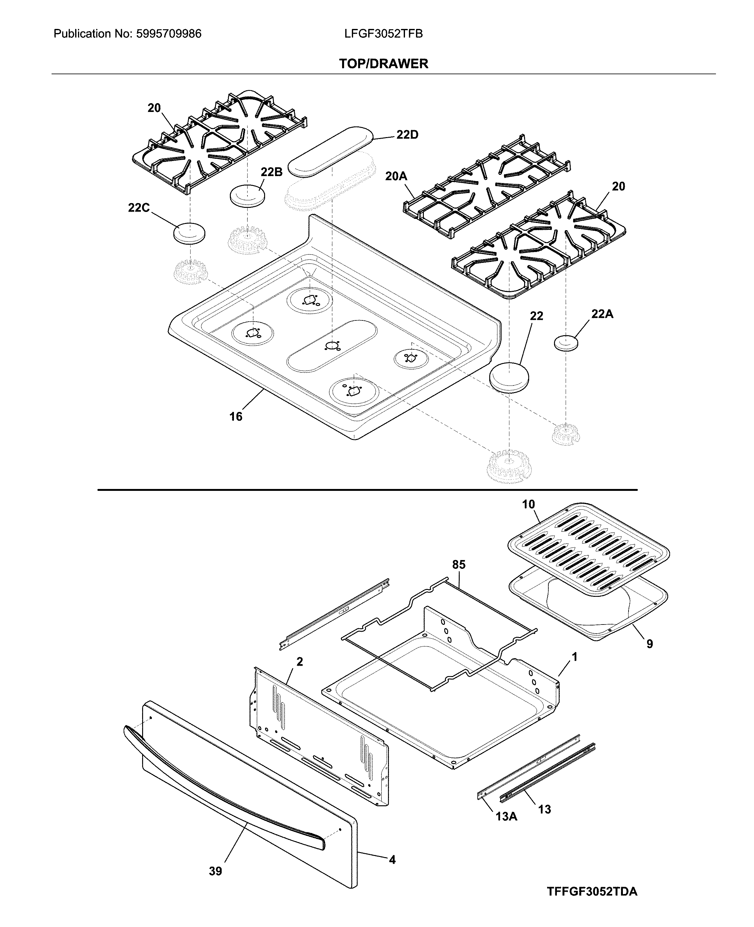 Top/drawer